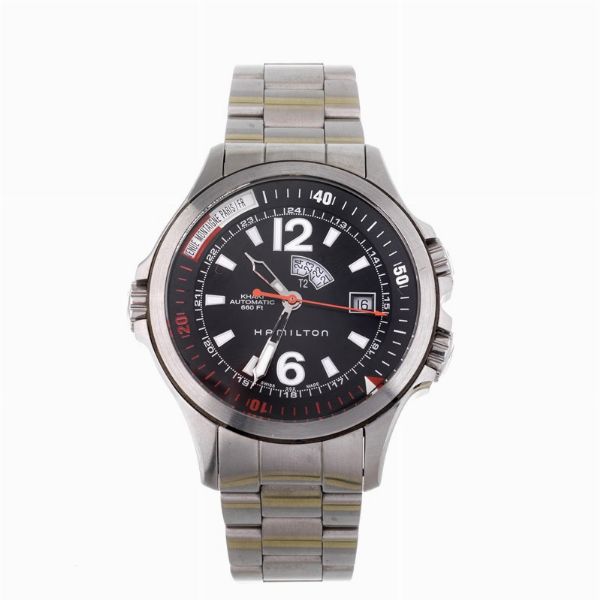 HAMILTON KHAKI NAVY GMT REF. H775550  - Asta Orologi  - Associazione Nazionale - Case d'Asta italiane