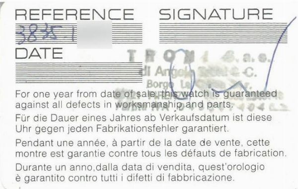 GLYCINE E. MEYLAN REF. 3835  - Asta Orologi  - Associazione Nazionale - Case d'Asta italiane