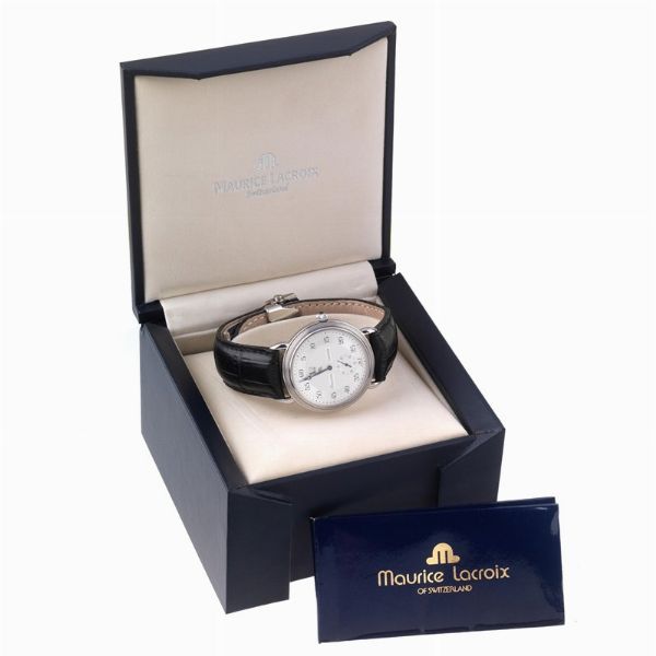 MAURICE LACROIX REF. 28534 "ORE SALTANTI" ANNO 2005  - Asta Orologi  - Associazione Nazionale - Case d'Asta italiane