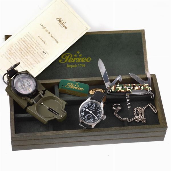 PERSEO EL ALAMEIN REF. 16334 N. 3XX  - Asta Orologi  - Associazione Nazionale - Case d'Asta italiane