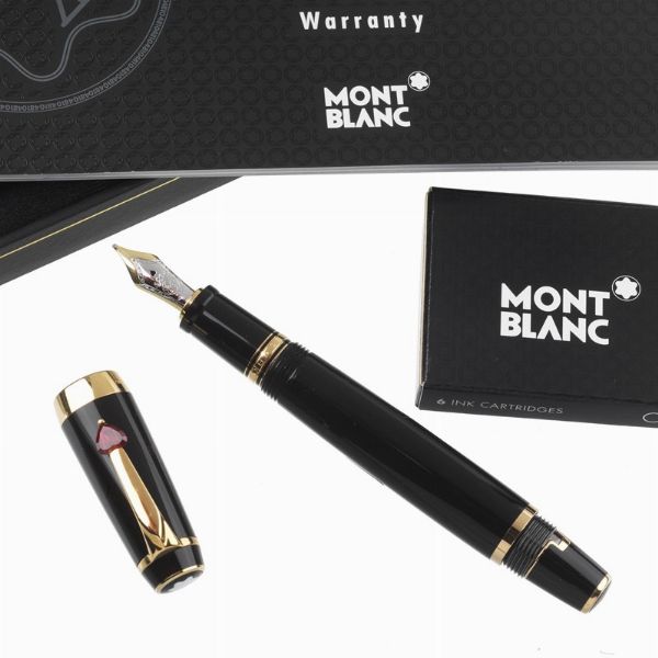 MONTBLANC : MONTBLANC BOHEME JE T'AIME PENNA STILOGRAFICA  - Asta ASTA A TEMPO | PENNE DA COLLEZIONE - Associazione Nazionale - Case d'Asta italiane