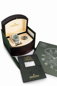 AUDEMARS PIGUET : Raro e ricercato Royal Oak ref 15128ST in acciaio edizione limitata a 50 esemplari, realizzato per lil mercato italiano, con doppio quadrante verde e blu  - Asta Orologi da Polso e da Tasca - Associazione Nazionale - Case d'Asta italiane