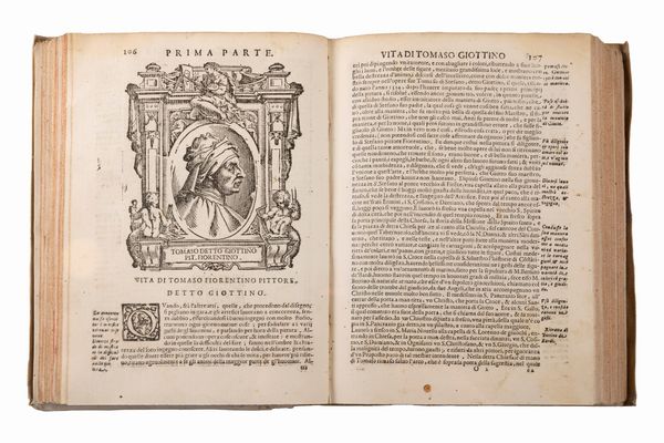 Vasari, Giorgio : Le vite de pi eccellenti pittori  - Asta Libri, Autografi e Stampe - Associazione Nazionale - Case d'Asta italiane