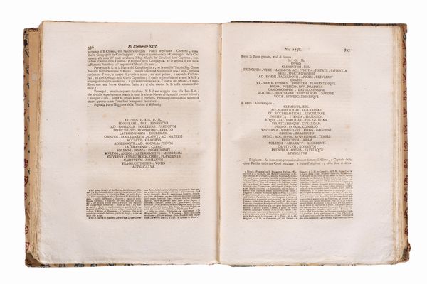 Francesco Cancellieri : Storia de solenni possessi de' Sommi pontefici detti anticamente processi o processioni dopo la loro coronazione dalla Basilica Vaticana alla Lateranense dedicata alla Santit di N. S. Pio VII  - Asta Libri, Autografi e Stampe - Associazione Nazionale - Case d'Asta italiane