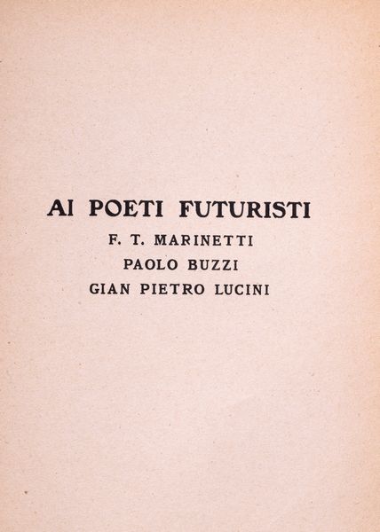 Govoni, Corrado : Poesie elettriche  - Asta Libri, Autografi e Stampe - Associazione Nazionale - Case d'Asta italiane