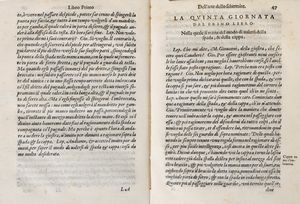 Giovanni Dalle Agocchie : Dell'arte di scrimia libri tre.... Ne' quali breuemente si tratta dell'arte dello Schermire, della giostra, dell'ordinar Battaglie.  - Asta Libri, Autografi e Stampe - Associazione Nazionale - Case d'Asta italiane