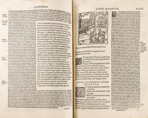 Publio Virgilio Marone : Vergilius Maro cum magnete suo servo  grammatico ... Bucoliche e Georgiche e Eneide  - Asta Libri, Autografi e Stampe - Associazione Nazionale - Case d'Asta italiane