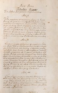 Georgy Rakoczi II : Approbatae Constitutiones - De rebus religionis et sententiae  - Asta Libri, Autografi e Stampe - Associazione Nazionale - Case d'Asta italiane