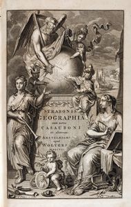 Strabone : Rerum geographicarum Libri XVII. Accedunt huic editione, ad Casauboniam III espressae  - Asta Libri, Autografi e Stampe - Associazione Nazionale - Case d'Asta italiane