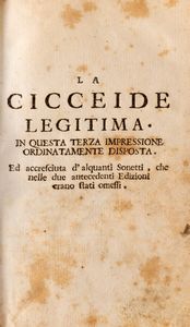 Nicolò Lombardi - La ciucceide, o puro la reggia de li ciucce conzarvata. Poemma arrojeco.