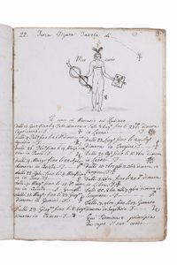 Astrologia giudiziaria figurata - Cabala Angelica di Cornelio Agrippa  - Asta Libri, Autografi e Stampe - Associazione Nazionale - Case d'Asta italiane