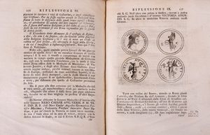 Pietro Antonio Vitale : Riflessioni su le nuove scoverte di Lodovico Antonio Muratori per gli Annali d'Italia  - Asta Libri, Autografi e Stampe - Associazione Nazionale - Case d'Asta italiane