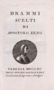 Parnaso italiano ovvero Raccolta de' Poeti Classici italiani  - Asta Libri, Autografi e Stampe - Associazione Nazionale - Case d'Asta italiane