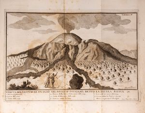 Giovanni Maria Della Torre : Storia e fenomeni del Vesuvio  - Asta Libri, Autografi e Stampe - Associazione Nazionale - Case d'Asta italiane