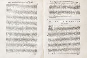 Plutarco : Opuscoli morali di Plutarco Cheronese; Filosofo, & Historico notabilissimo  - Asta Libri, Autografi e Stampe - Associazione Nazionale - Case d'Asta italiane