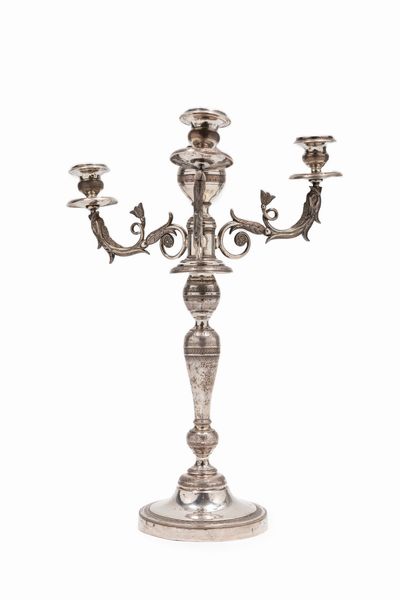 Candelabro  - Asta Argenti - Associazione Nazionale - Case d'Asta italiane