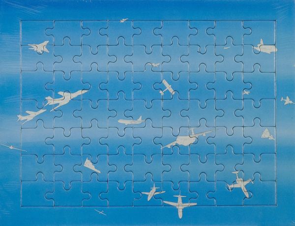 ALIGHIERO BOETTI : Cieli ad alta quota  - Asta Arte Moderna e Contemporanea - Associazione Nazionale - Case d'Asta italiane