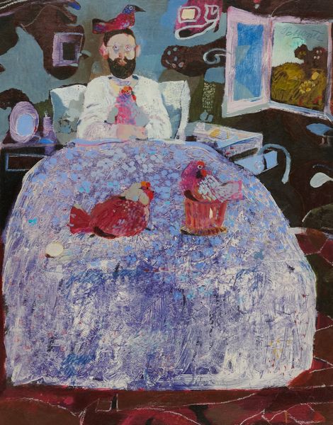 Antonio Possenti : A letto in campagna  - Asta Arte Moderna e Contemporanea - Associazione Nazionale - Case d'Asta italiane