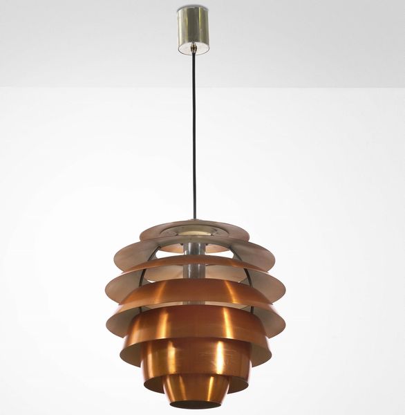 STILNOVO : Lampada a sospensione mod. 1231  - Asta Design - Associazione Nazionale - Case d'Asta italiane