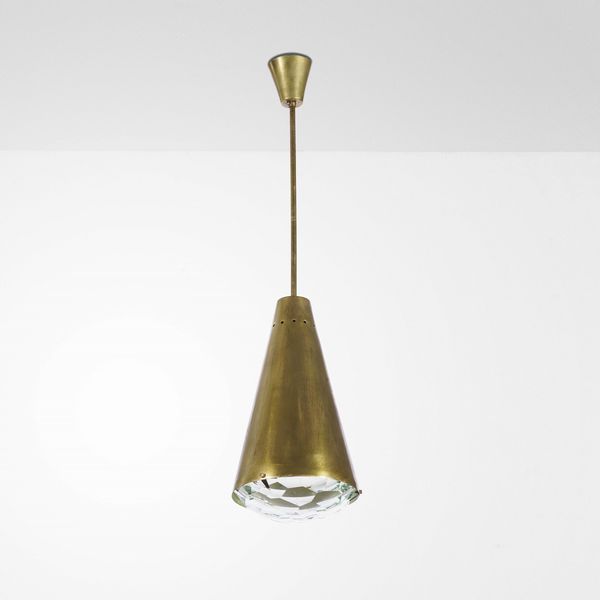 FONTANA ARTE : Lampada a sospensione mod. 1995  - Asta Design - Associazione Nazionale - Case d'Asta italiane