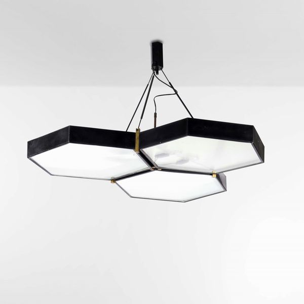 STILNOVO : Lampada a sospensione  - Asta Design - Associazione Nazionale - Case d'Asta italiane