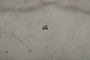 Salver. Genova, marchio della Torretta con datario per l'anno (1)772  - Asta Argenti da collezione | Antichi - Associazione Nazionale - Case d'Asta italiane