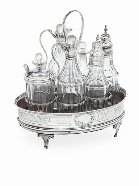 Cruet. Londra, 1790. Argentiere Robert and David Hennel  - Asta Argenti da Collezione | XX secolo - Associazione Nazionale - Case d'Asta italiane