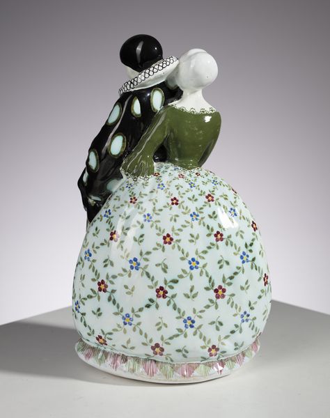 NONNI FRANCESCO (1885 - 1976) : Pierrot e Colombina  - Asta Asta 410 | DESIGN E ARTI DECORATIVE DEL NOVECENTO - CERAMICHE Online - Associazione Nazionale - Case d'Asta italiane