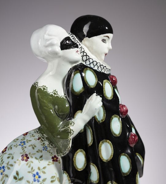 NONNI FRANCESCO (1885 - 1976) : Pierrot e Colombina  - Asta Asta 410 | DESIGN E ARTI DECORATIVE DEL NOVECENTO - CERAMICHE Online - Associazione Nazionale - Case d'Asta italiane