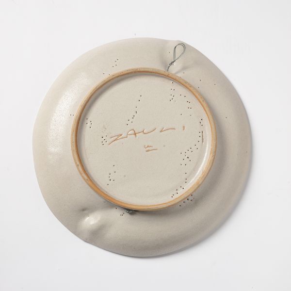 ZAULI CARLO (1926 - 2002) : Piatto  - Asta Asta 410 | DESIGN E ARTI DECORATIVE DEL NOVECENTO - CERAMICHE Online - Associazione Nazionale - Case d'Asta italiane