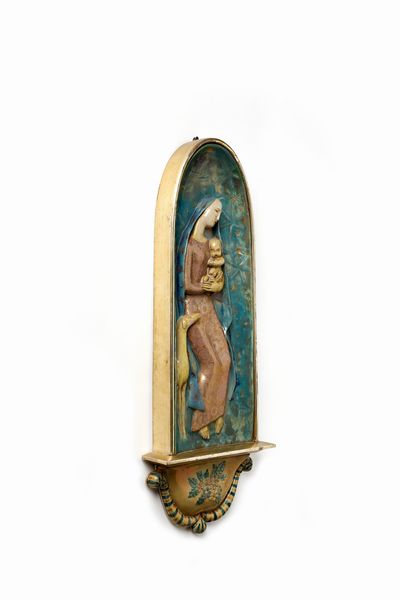 MELANDRI PIETRO  (1885 - 1976) : Madonna con bambino  - Asta Asta 410 | DESIGN E ARTI DECORATIVE DEL NOVECENTO - CERAMICHE Online - Associazione Nazionale - Case d'Asta italiane