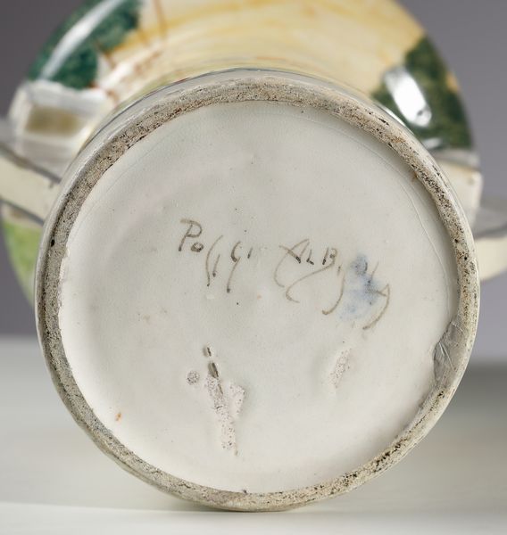 POGGI NICOLO' (1865 - 1915) : Vaso per Quaglino e Poggi  - Asta Asta 410 | DESIGN E ARTI DECORATIVE DEL NOVECENTO - CERAMICHE Online - Associazione Nazionale - Case d'Asta italiane