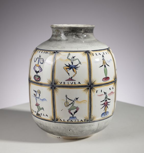 PONTI GIO (1891 - 1979) : Vaso per Richard Ginori San Cristoforo  - Asta Asta 410 | DESIGN E ARTI DECORATIVE DEL NOVECENTO - CERAMICHE Online - Associazione Nazionale - Case d'Asta italiane