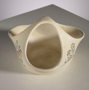 LENCI TORINO : Piccolo contenitore  - Asta Asta 410 | DESIGN E ARTI DECORATIVE DEL NOVECENTO - CERAMICHE Online - Associazione Nazionale - Case d'Asta italiane