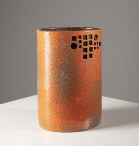 LONDI ALDO (1911 - 2003) : Vaso della serie Etrusco  - Asta Asta 410 | DESIGN E ARTI DECORATIVE DEL NOVECENTO - CERAMICHE Online - Associazione Nazionale - Case d'Asta italiane