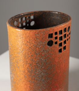 LONDI ALDO (1911 - 2003) : Vaso della serie Etrusco  - Asta Asta 410 | DESIGN E ARTI DECORATIVE DEL NOVECENTO - CERAMICHE Online - Associazione Nazionale - Case d'Asta italiane