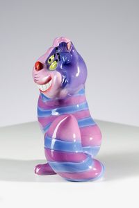 CERAMICHE ZACCAGNINI FIRENZE : Stregatto, serie Walt Disney  - Asta Asta 410 | DESIGN E ARTI DECORATIVE DEL NOVECENTO - CERAMICHE Online - Associazione Nazionale - Case d'Asta italiane