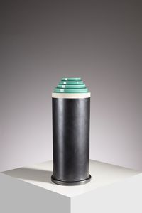 SOTTSASS ETTORE (1917 - 2007) : attribuito. Vaso  - Asta Asta 410 | DESIGN E ARTI DECORATIVE DEL NOVECENTO - CERAMICHE Online - Associazione Nazionale - Case d'Asta italiane