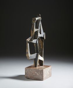 CONSAGRA PIETRO (1920 - 2005) : Plastico in bronzo 'Piccolo favore'.  - Asta 26/06/2023 | ARTE MODERNA E CONTEMPORANEA Tradizionale - Associazione Nazionale - Case d'Asta italiane