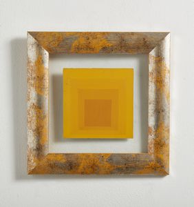 ALBERS JOSEF (1888 - 1976) : Homage to the Square. Maquette per l' arazzo '4 carrs jaune orange'.  - Asta 26/06/2023 | ARTE MODERNA E CONTEMPORANEA Tradizionale - Associazione Nazionale - Case d'Asta italiane