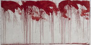 NITSCH HERMANN (1938 - 2022) : Senza titolo.  - Asta 26/06/2023 | ARTE MODERNA E CONTEMPORANEA Tradizionale - Associazione Nazionale - Case d'Asta italiane