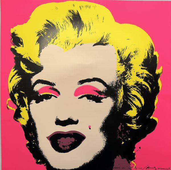 WARHOL ANDY (1928 - 1987) : Marilyn - This Is Not By Me  - Asta Asta 413 | GRAFICA MODERNA, FOTOGRAFIA E MULTIPLI D'AUTORE Online - Associazione Nazionale - Case d'Asta italiane