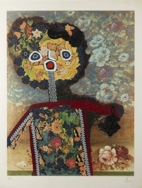 BAJ ENRICO (1924 - 2003) : Dama di fiori.  - Asta Asta 413 | GRAFICA MODERNA, FOTOGRAFIA E MULTIPLI D'AUTORE Online - Associazione Nazionale - Case d'Asta italiane