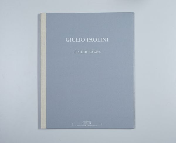 PAOLINI GIULIO (n. 1940) : L'exil du cigne.  - Asta Asta 413 | GRAFICA MODERNA, FOTOGRAFIA E MULTIPLI D'AUTORE Online - Associazione Nazionale - Case d'Asta italiane