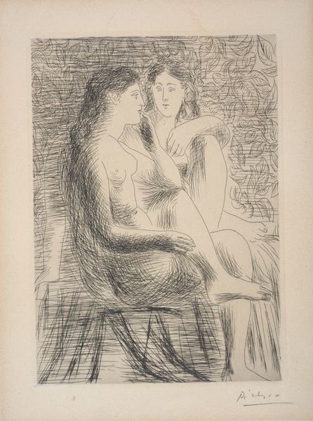 PICASSO PABLO (1881 - 1973) : Deux Nus assis.  - Asta Asta 413 | GRAFICA MODERNA, FOTOGRAFIA E MULTIPLI D'AUTORE Online - Associazione Nazionale - Case d'Asta italiane