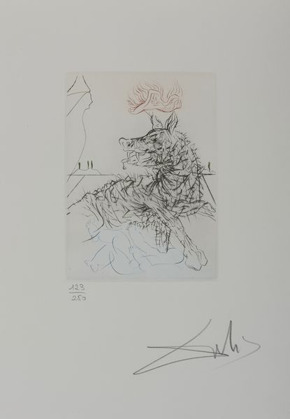 DALI' SALVADOR (1904 - 1989) : Dalla cartella Much ado about Shakespeare. Richard II.  - Asta Asta 413 | GRAFICA MODERNA, FOTOGRAFIA E MULTIPLI D'AUTORE Online - Associazione Nazionale - Case d'Asta italiane