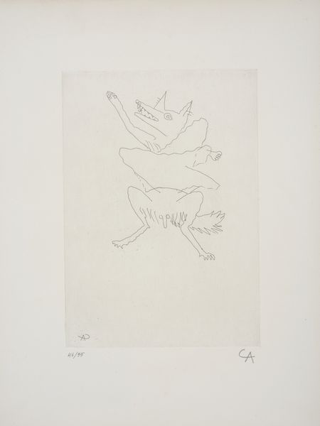 CALDER ALEXANDER (1898 - 1976) : Plate, from La Proue de la Table.  - Asta Asta 413 | GRAFICA MODERNA, FOTOGRAFIA E MULTIPLI D'AUTORE Online - Associazione Nazionale - Case d'Asta italiane