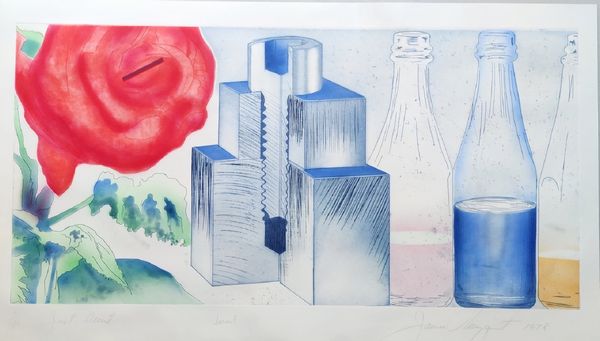 ROSENQUIST JAMES (1933 - 2017) : Just desert, Israel.  - Asta Asta 413 | GRAFICA MODERNA, FOTOGRAFIA E MULTIPLI D'AUTORE Online - Associazione Nazionale - Case d'Asta italiane