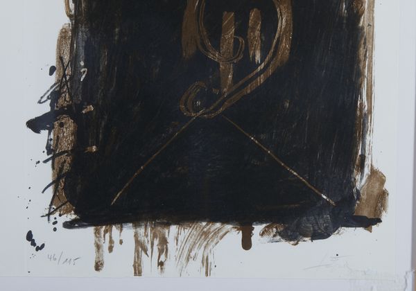 TAPIES ANTONI (1923 - 2012) : Sonnet VII, da from Vingt-deux pomes di Jean Cassou.  - Asta Asta 413 | GRAFICA MODERNA, FOTOGRAFIA E MULTIPLI D'AUTORE Online - Associazione Nazionale - Case d'Asta italiane