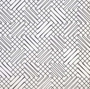 MORELLET FRANCOIS (n. 1926) : Senza titolo.  - Asta Asta 413 | GRAFICA MODERNA, FOTOGRAFIA E MULTIPLI D'AUTORE Online - Associazione Nazionale - Case d'Asta italiane